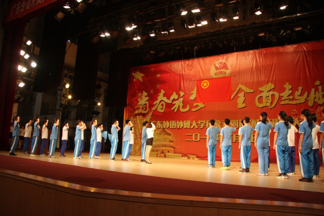 新团员入团宣誓